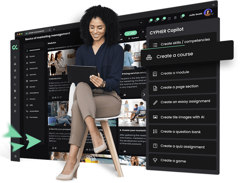 CYPHER Agent creates courses in minutes